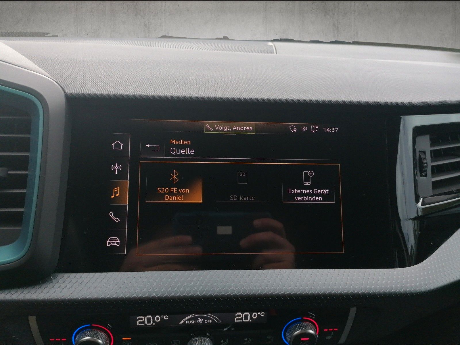 Fahrzeugabbildung Audi A1 Sportback 40 TFSI S line