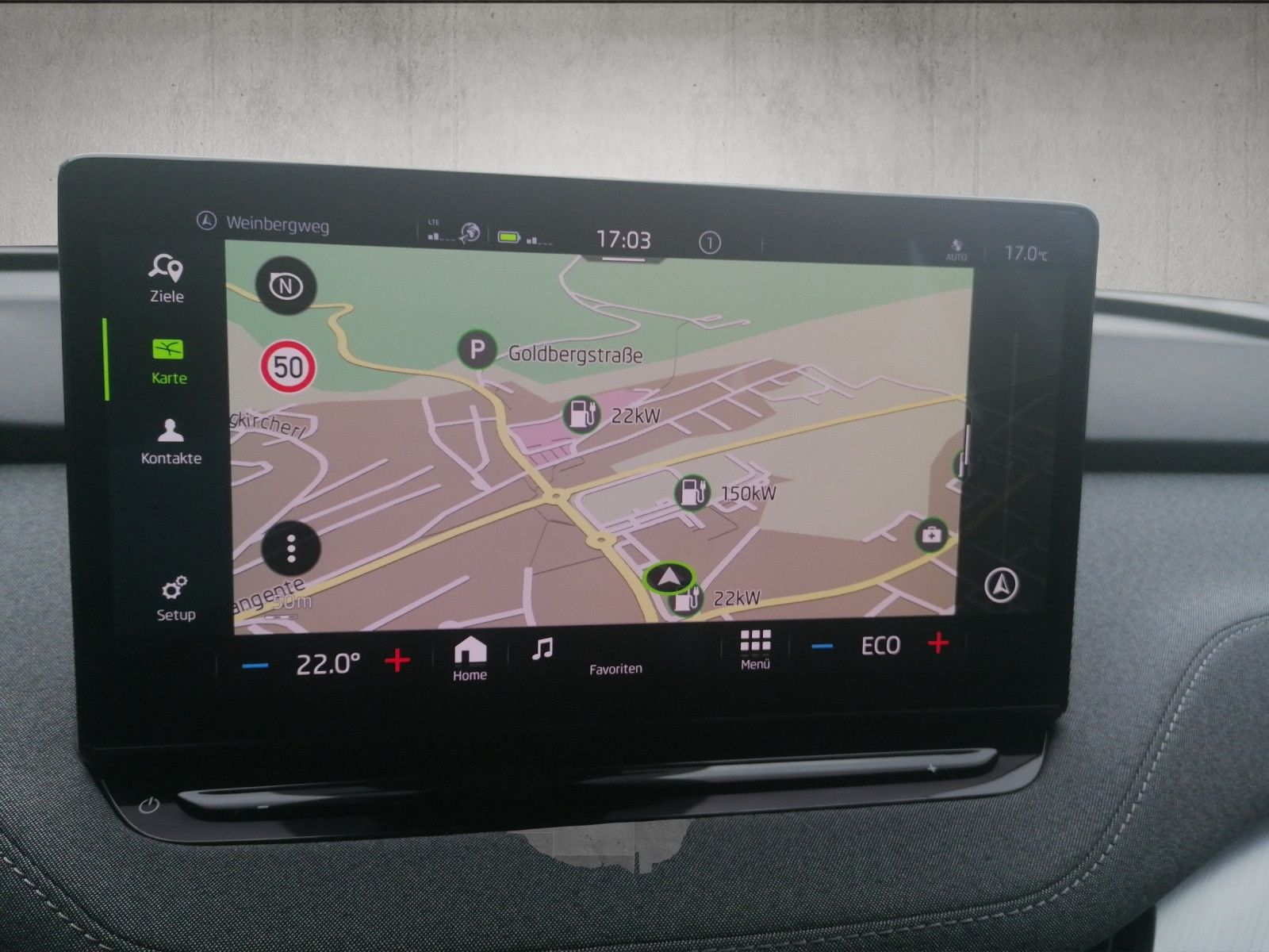 Fahrzeugabbildung SKODA Enyaq 50 Loft NAVI KAM PDC GRA CCS FOD: ACC mögl